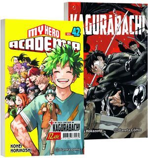 MY HERO ACADEMIA #42 + KAGURABACHI #01 (PACK ESPECIAL)
