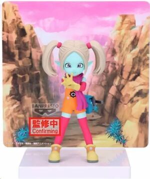 DRAGON BALL DAIMA PANZY FIGURA CON PANEL 13 CM