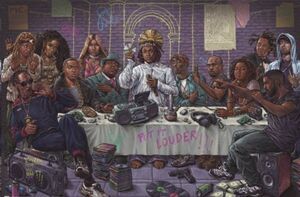 POSTER LA ULTIMA CENA DEL HIP HOP