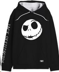 PESADILLA ANTES DE NAVIDAD SUDADERA JACK SKELLINGTON T - XXL