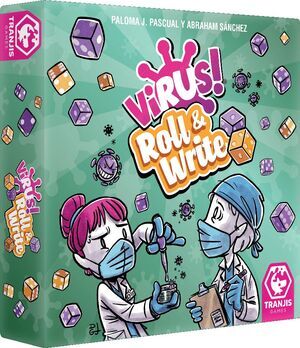 Portada de VIRUS! ROLL & WRITE