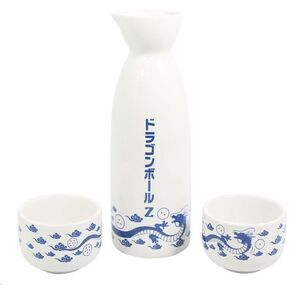 DRAGON BALL Z SAKE SET CERAMICA BLUE SHENRON