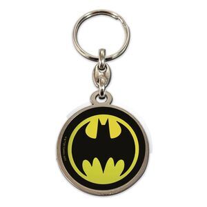 DC COMICS LLAVERO MET�LICO BATMAN LOGO 7 CM