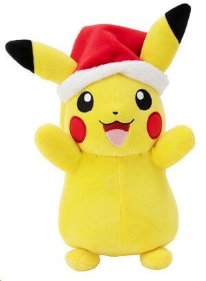 POK�MON PELUCHE PIKACHU GORRO DE NAVIDAD 20 CM