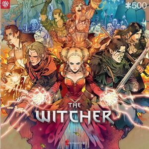 Portada de THE WITCHER PUZZLE GAMING SCOIA'TAEL (500 PIEZAS)