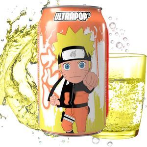 REFRESCO SODACAN EDICI�N NARUTO SABOR NARANJA 330ML