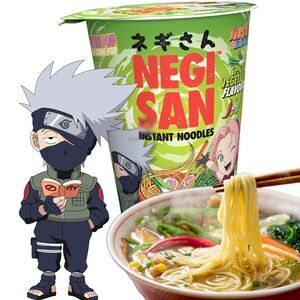 RAMEN NEGISAN SABOR A VERDURAS PICANTES EDICI�N NARUTO 65G