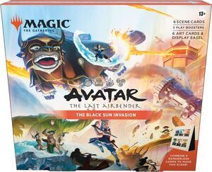 MAGIC - AVATAR: LA LEYENDA DE AANG CAJA DE ESCENA THE BLACK SUN INVASION (INGL�S)