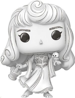 LA BELLA DURMIENTE POP! DISNEY VINYL FIGURA SKETCHED- AURORA 9 CM