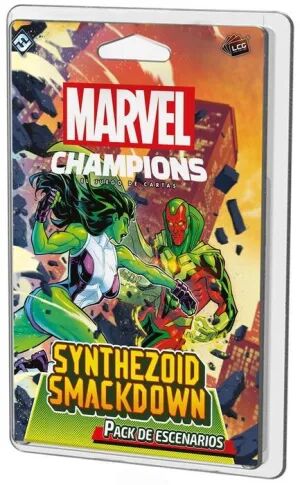 Portada de MARVEL CHAMPIONS LCG SYNTHEZOID SMACKDOWN SCENARIO PACK