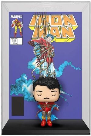 IRON MAN POP! COMIC COVER FIGURA IRON MAN 9 CM