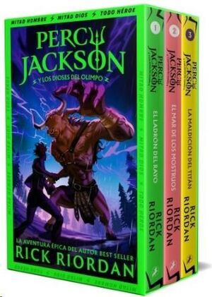 PERCY JACKSON Y LOS DIOSES DEL OLIMPO (ESTUCHE CON: EL LADR�N DEL RAYO|EL MAR DE
