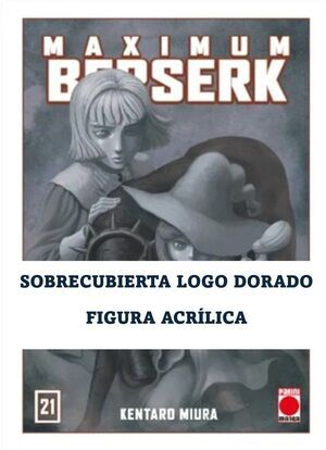 BERSERK MAXIMUM #21 (SOBRECUBIERTA ALTERNATIVA + POSTALES)