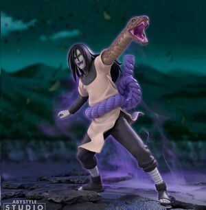 NARUTO SHIPPUDEN FIGURA OROCHIMARU 17 CM