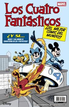 Portada de LOS CUATRO FANTASTICOS V7 #184 / 02 (PORTADA ALTERNATIVA)