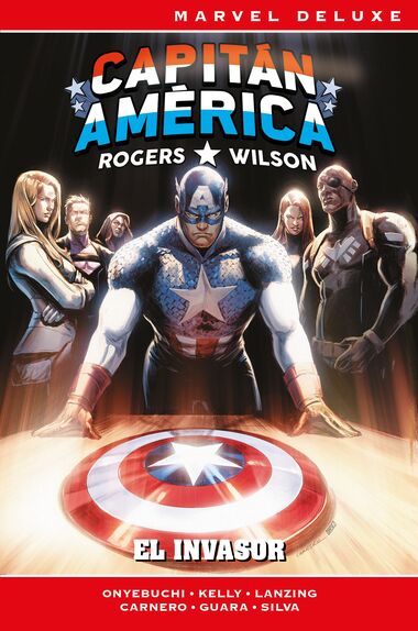 Portada de ROGERS / WILSON: CAPITAN AMERICA 02 (MARVEL NOW! DELUXE)