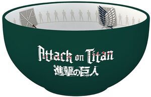 ATAQUE A LOS TITANES BOWL 600 ML S3 EMBLEMS