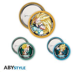 DRAGON BALL PAQUETE DE CHAPAS DBZ TRUNKS; GOTEN Y GOTRUNKS