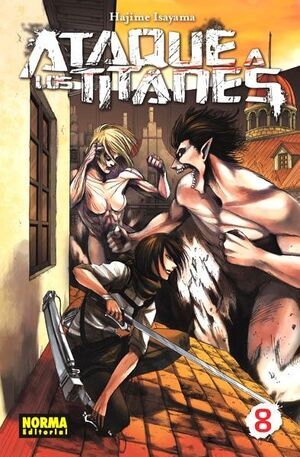 ATAQUE A LOS TITANES #08 (NUEVA EDICION)