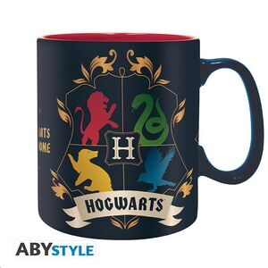 HARRY POTTER TAZA 460ML CASAS