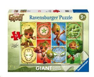 MARVEL GROOT PUZZLE GIGANTE 24 PIEZAS