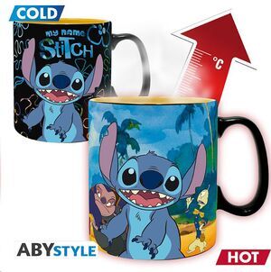 LILO Y STITCH - TAZA TERMOCROM�TICA- 460 ML - DISNEY