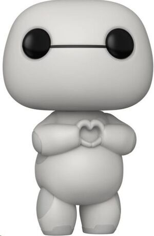 BIG HERO 6 OVERSIZED POP! VINYL FIGURA BAYMAX (HEART HANDS) 15 CM