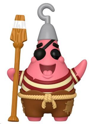 BOB ESPONJA EN BUSCA DE LOS PANTALONES CUADRADOS FIGURA POP! VINYL PATRICIO PIRATA 9 CM