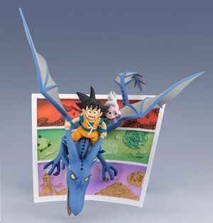 DRAGON BALL DAIMA FIGUARTS ZERO COLLECTORS SHOP SON GOKU (MINI) & SUPREME KAI (MINI) 23 CM