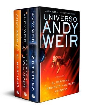 ESTUCHE ANDY WEIR (CONTIENE: EL MARCIANO | PROYECTO HAIL MARY | ARTEMISA)