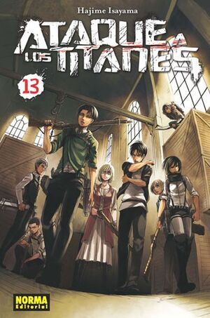 ATAQUE A LOS TITANES #13 (NUEVA EDICION)