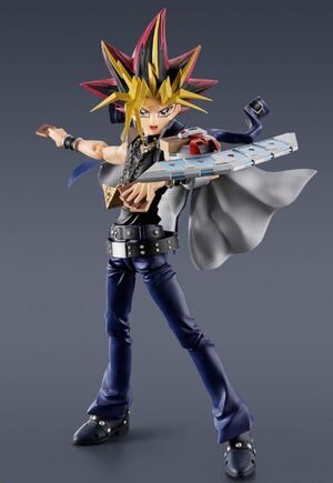 YU-GI-OH! FIGURA S.H.FIGUARTS YAMI YUGI 16 CM