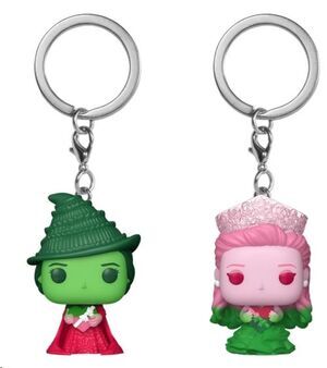 WICKED PACK DE 2 LLAVEROS POP! VINYL G&E 4 CM