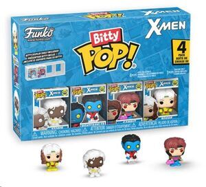 X-MEN PACK DE 4 FIGURAS BITTY POP! VINYL GAMBIT 2;5 CM