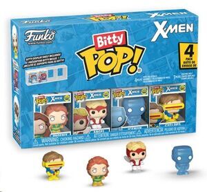 X-MEN PACK DE 4 FIGURAS BITTY POP! VINYL JEAN GREY W/CH 2;5 CM