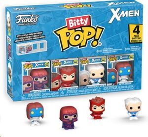 X-MEN PACK DE 4 FIGURAS BITTY POP! VINYL MAGNETO 2;5 CM