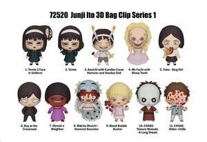 JUNJI ITO COLLECTION COLGANTES PVC SERIES 1