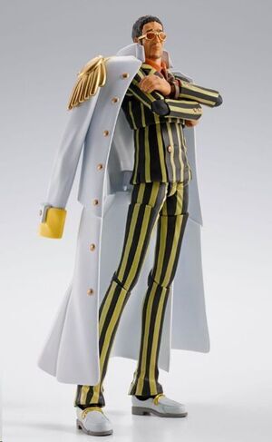 ONE PIECE FIGURA S.H.FIGUARTS BORSALINO -FUTURE ISLAND EGGHEAD- 20 CM