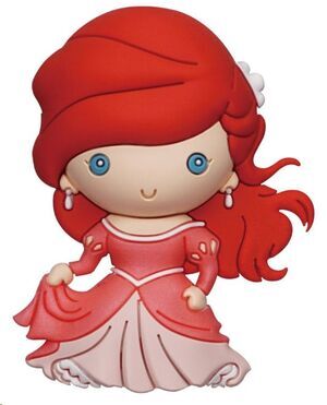 LA SIRENITA IM�N 3D ARIEL (METALLIC)