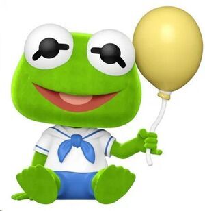 BABY KERMIT POP! VINYL FIGURA (FLOCKED) LOS TELE�ECOS - DISNEY
