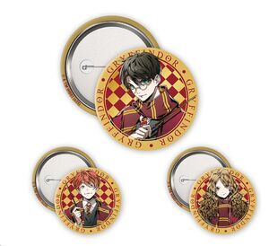 HARRY POTTER PACK DE CHAPAS HARRY; HERMIONE Y RON