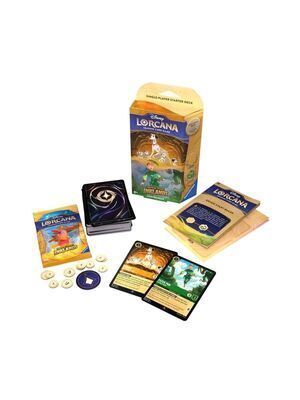 DISNEY LORCANA TCG INTO THE INKLANDS STARTER DECK - INGL�S