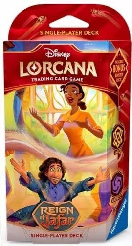 DISNEY LORCANA TCG REIGN OF JAFAR MAZO PARA UN JUGADOR - INGL�S