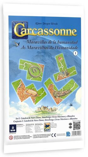 CARCASSONNE MARAVILLAS DE LA HUMANIDAD 1