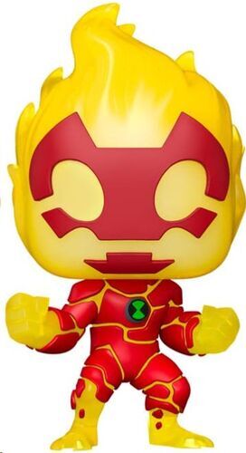 BEN 10 POP! TV VINYL FIGURA HEATBLAST 9 CM