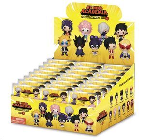 MY HERO ACADEMIA 3D COLGANTES PELUCHE EXPOSITOR SERIE 5