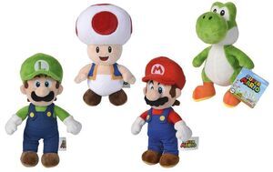 SUPER MARIO PELUCHE 20 CM SURTIDO