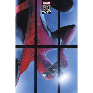 POSTER IMARVEL 80 YEARS SPIDERMAN 61 X 91.5 CM                             