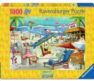 BOB ESPONJA PUZZLE 1000 PIEZAS FONDO DE BIKINI