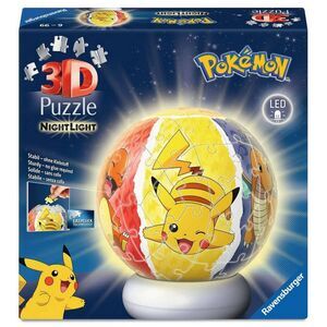 POKEMON PUZZLE 3D NIGHT LIGHT PIKACHU
